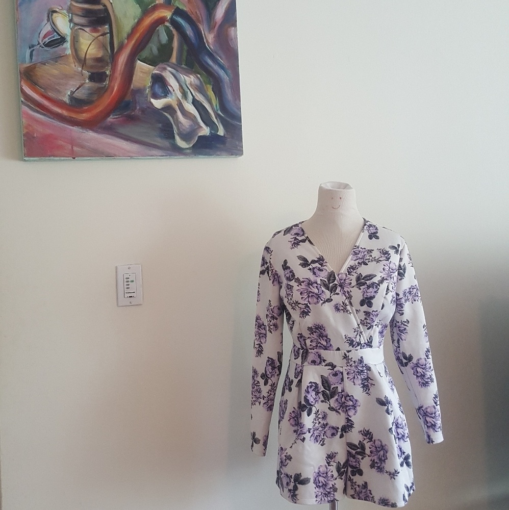 Beautiful floral romper